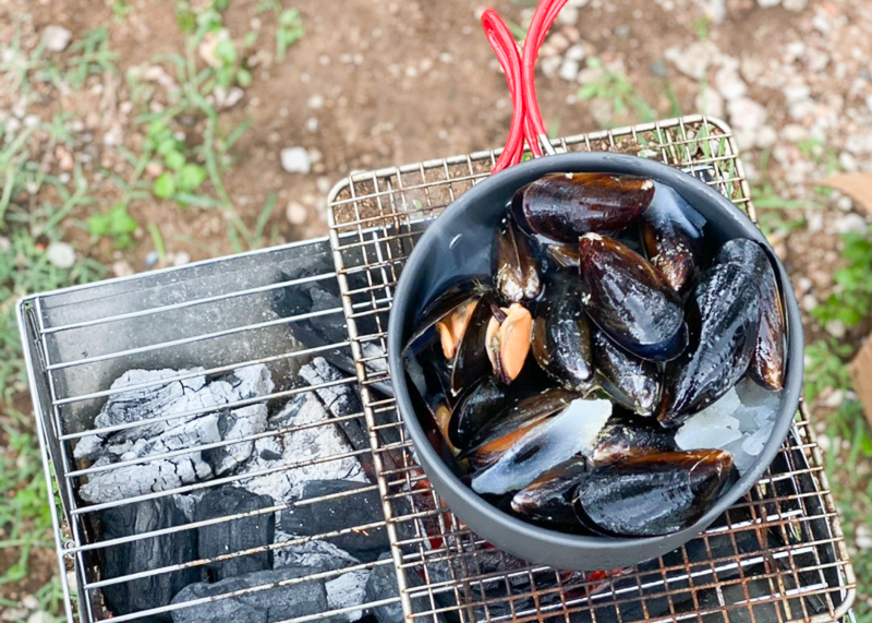 ムール貝のビール煮