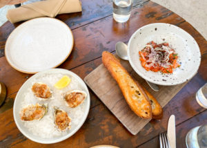 牡蠣＆トラウト