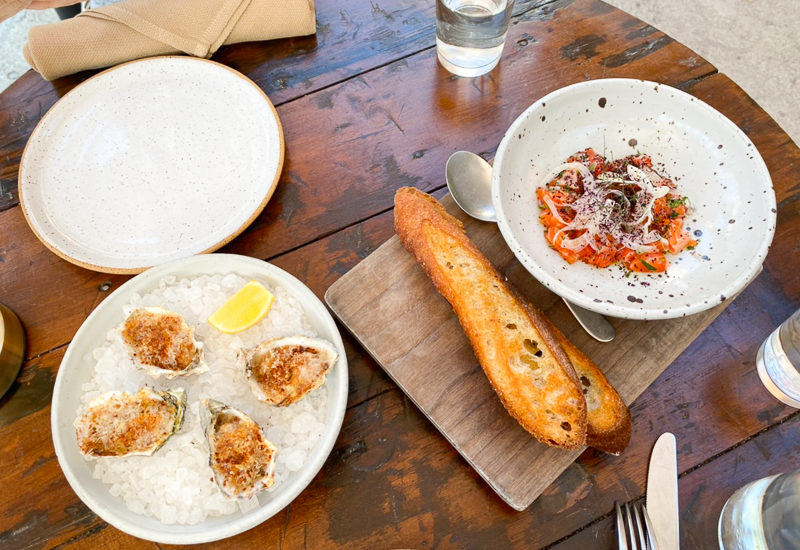 牡蠣＆トラウト