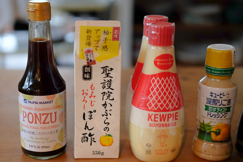 ポン酢とマヨ