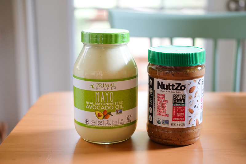 マヨネーズとナッツバター