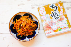 ふりかけで味付け