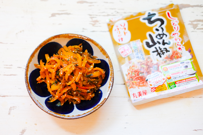 ふりかけで味付け