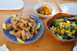 から揚げディナー