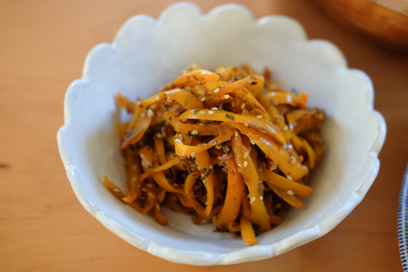 ペッパーのふりかけ炒め