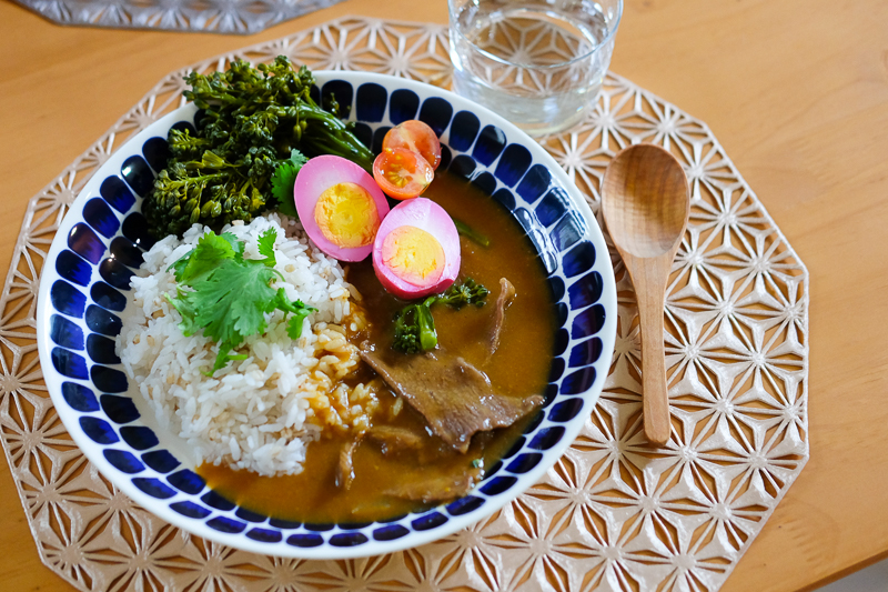 カレーハウス風のカレー