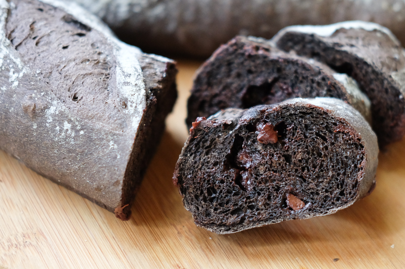 チョコチップたっぷりめで