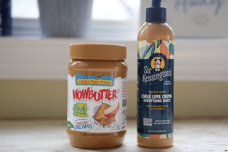 きな粉バターとチリライムクレマ