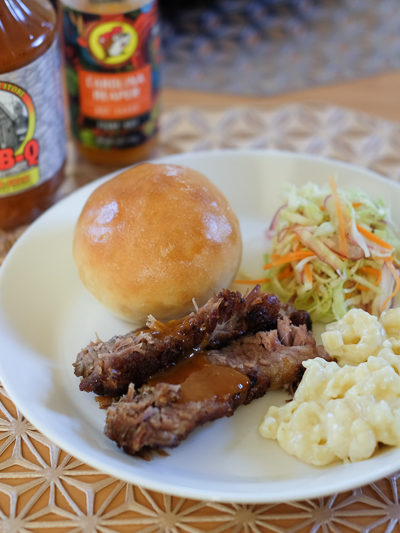 手作りバンズも