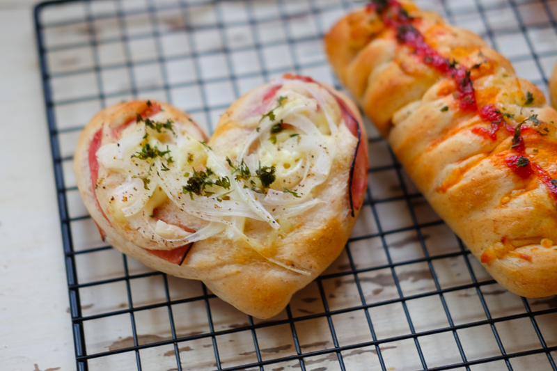 ハート成形楽しい