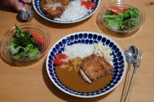 カツカレーディナー