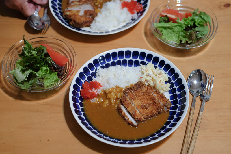 カツカレーディナー