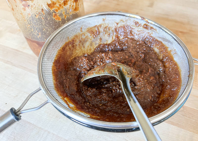 醤油の搾りかす