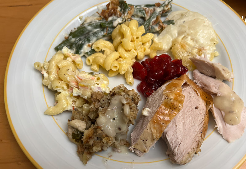 感謝祭ディナー