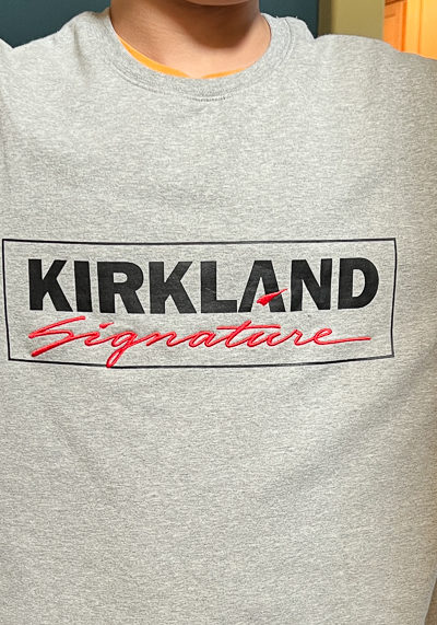 コストコのスウェット