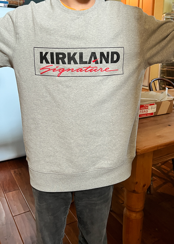 kirkland sweat