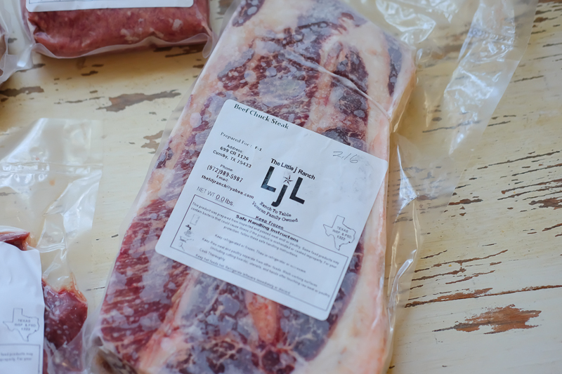 チャックステーキ