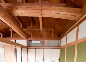 大工さんもびっくりだった梁