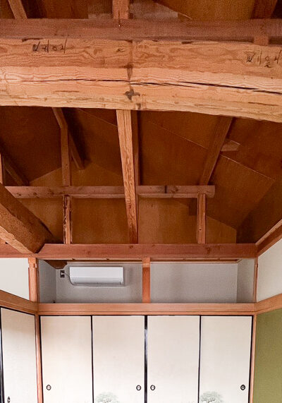 大工さんもびっくりだった梁