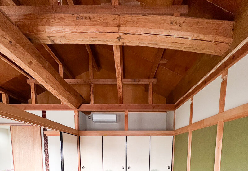 大工さんもびっくりだった梁