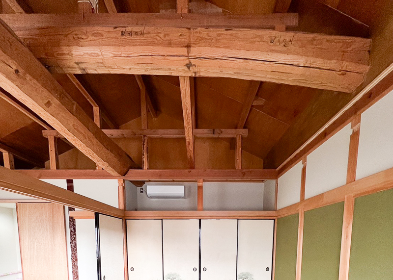 大工さんもびっくりだった梁