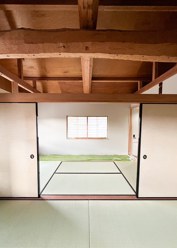 以前のままのふすま